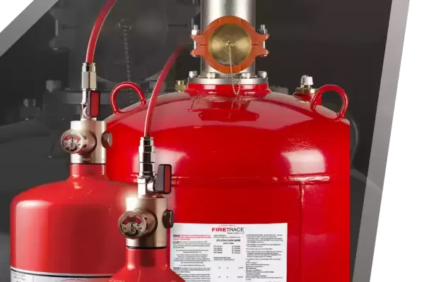 fire suppression gas system
