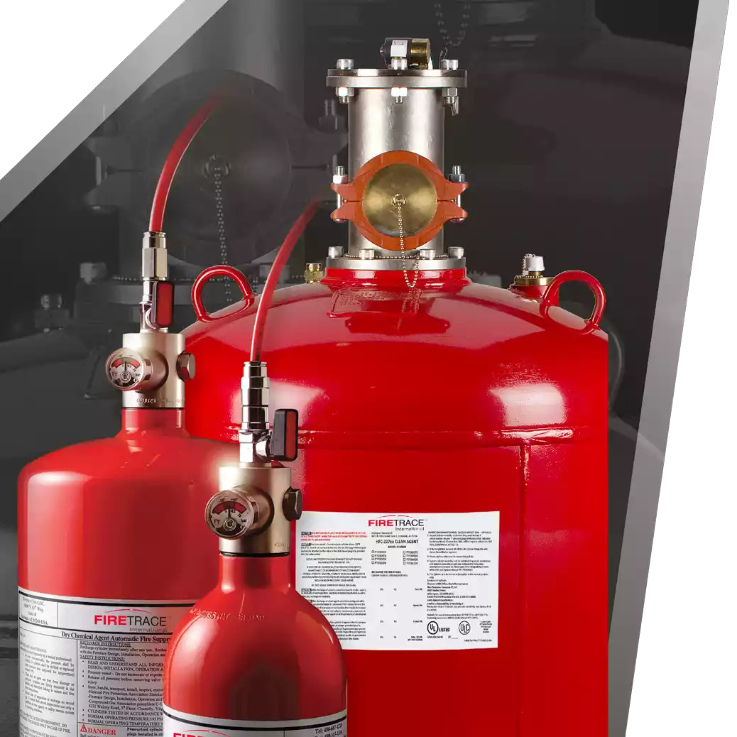fire suppression gas system
