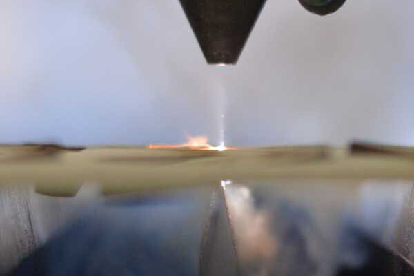 laser cutting dust