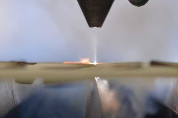 laser cutting dust