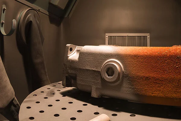 blast room dust