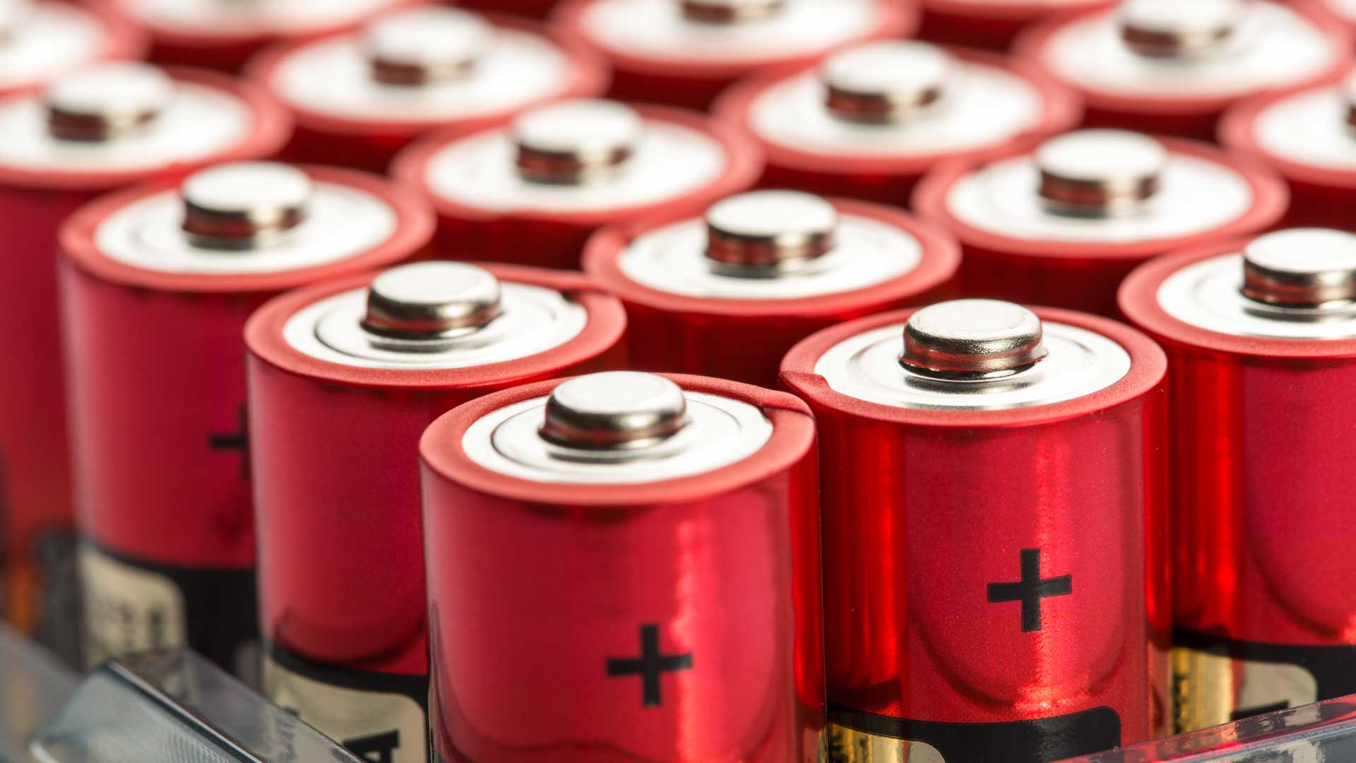 Red AA batteries Cadmium