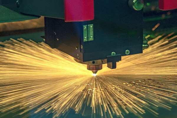 fiber laser cutting dust