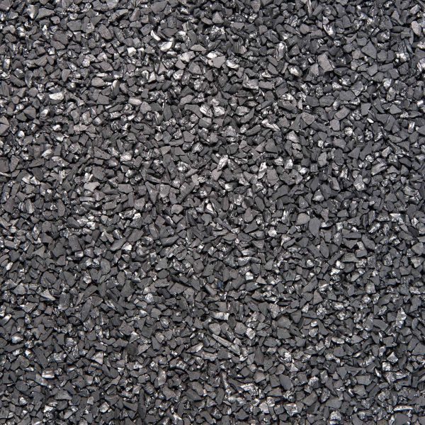 A pile of graphite dust