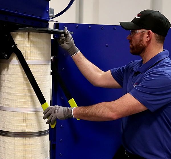 PM3 dust collector maintenance