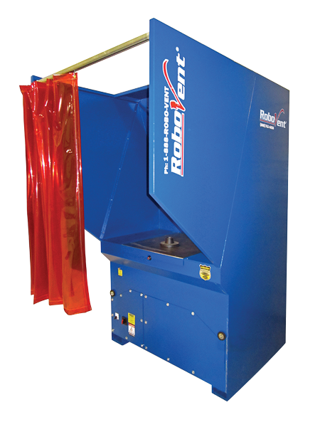 CrossFlow-006 welding booth table
