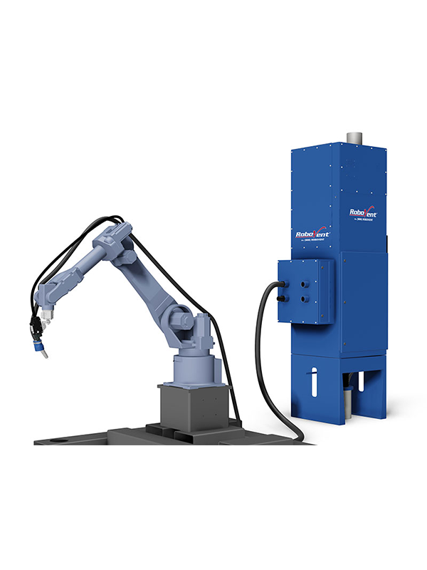 flextrac and robot welding arm
